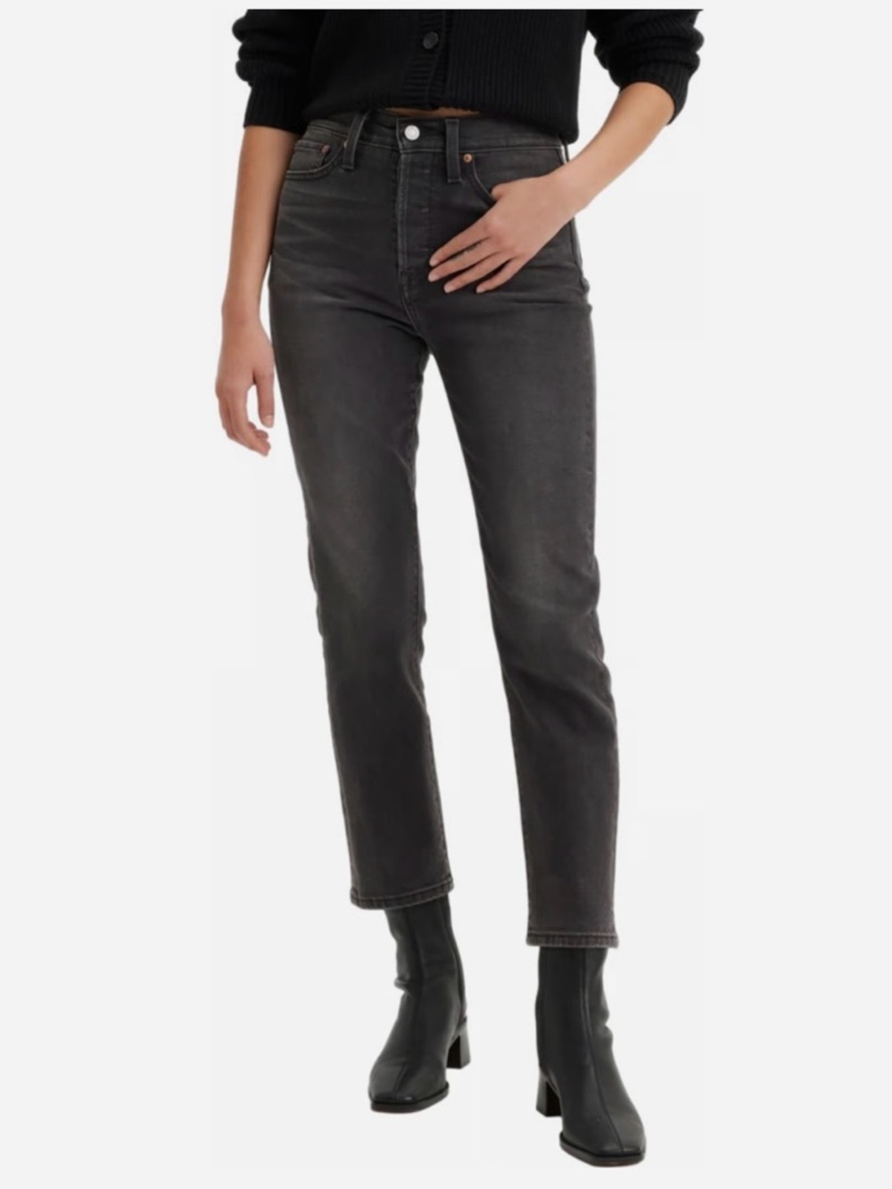 Levi’s wedgie cropped jean size 27